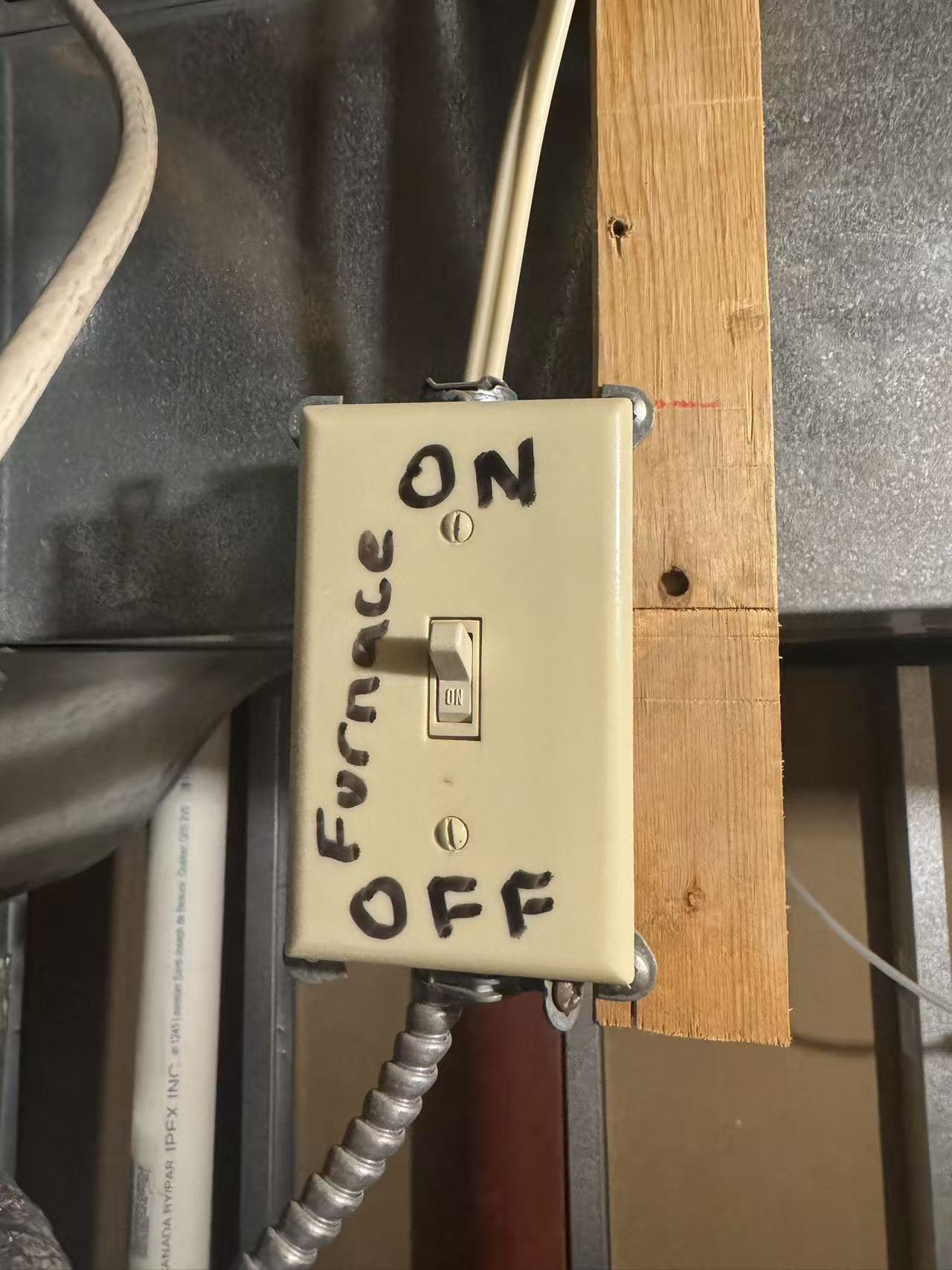 Furnace switch check if Furnace Not Heating (Toronto)